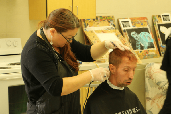 caldwell clinic hair stylist volunteer